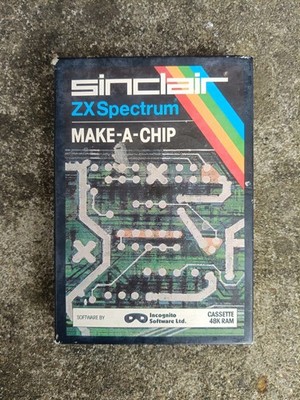Make-A-Chip ZX Spectrum 48K Sinclair Research Inkognito Software 1983