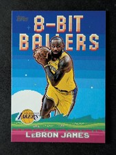 2025-26 Topps LEBRON JAMES 8-Bit Ballers Los Angeles Lakers #8B-19
