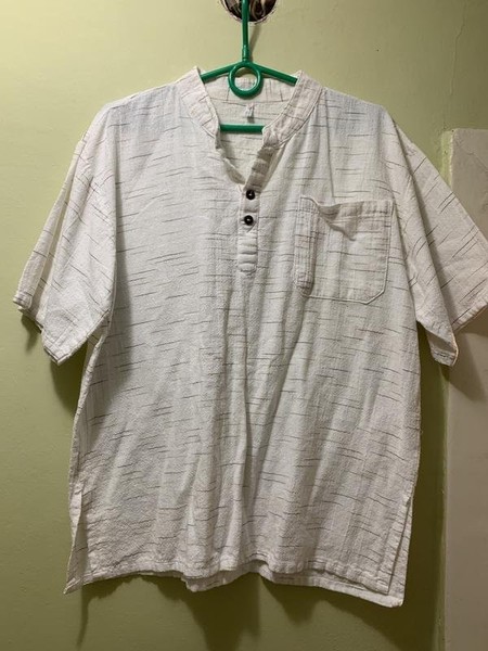 Men Vintage Shirt White 42 / XL / 50