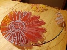 Rosenthal Teller Andy Warhol Rote Blumen Daisies