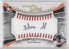 2011 ITG Heroes and Prospects Red Stitch /30 Ehire Adrianza #BTS-EA Auto 0b0