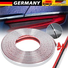 20mm x 15m Chrom Zierleiste selbstklebend Auto Chromleiste Klebeband Leisten DHL