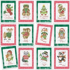 Herrschners® Winter Wonderland Greeting Cards Counted Cross-Stitch Kit