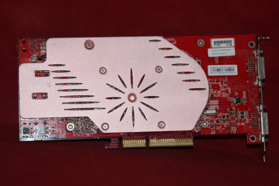 VisionTek ATI Radeon X1950 PRO, 256MB 256BIT GDDR3, AGP Graphics Card - Image 2 of 4