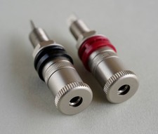 Dayton Audio BPP-SN Premium Binding Post Pair Satin Nickel