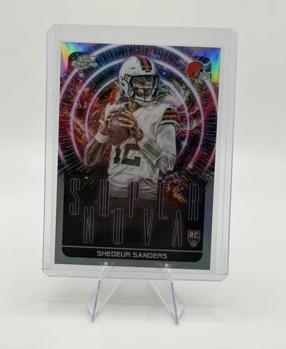 2025 Topps Cosmic Chrome Shedeur Sanders Base (RAW)