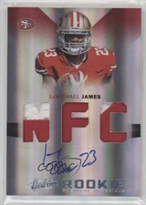 2012 Absolute AFC/NFC Prime Signatures 15/25 LaMichael James Rookie Auto RC 00jz