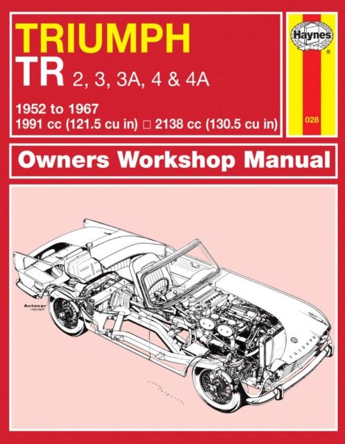 Triumph Tr2/3/4 by Haynes Publishing (Paperback Book)