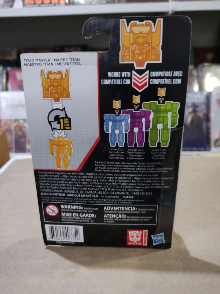 Transformers Titans Return Titan Master Nightbeat Figure NEW - Image 3 of 4