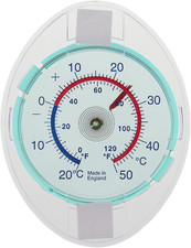 Outside Window Thermometer - Read Outdoor Temperature from Indoors with This St