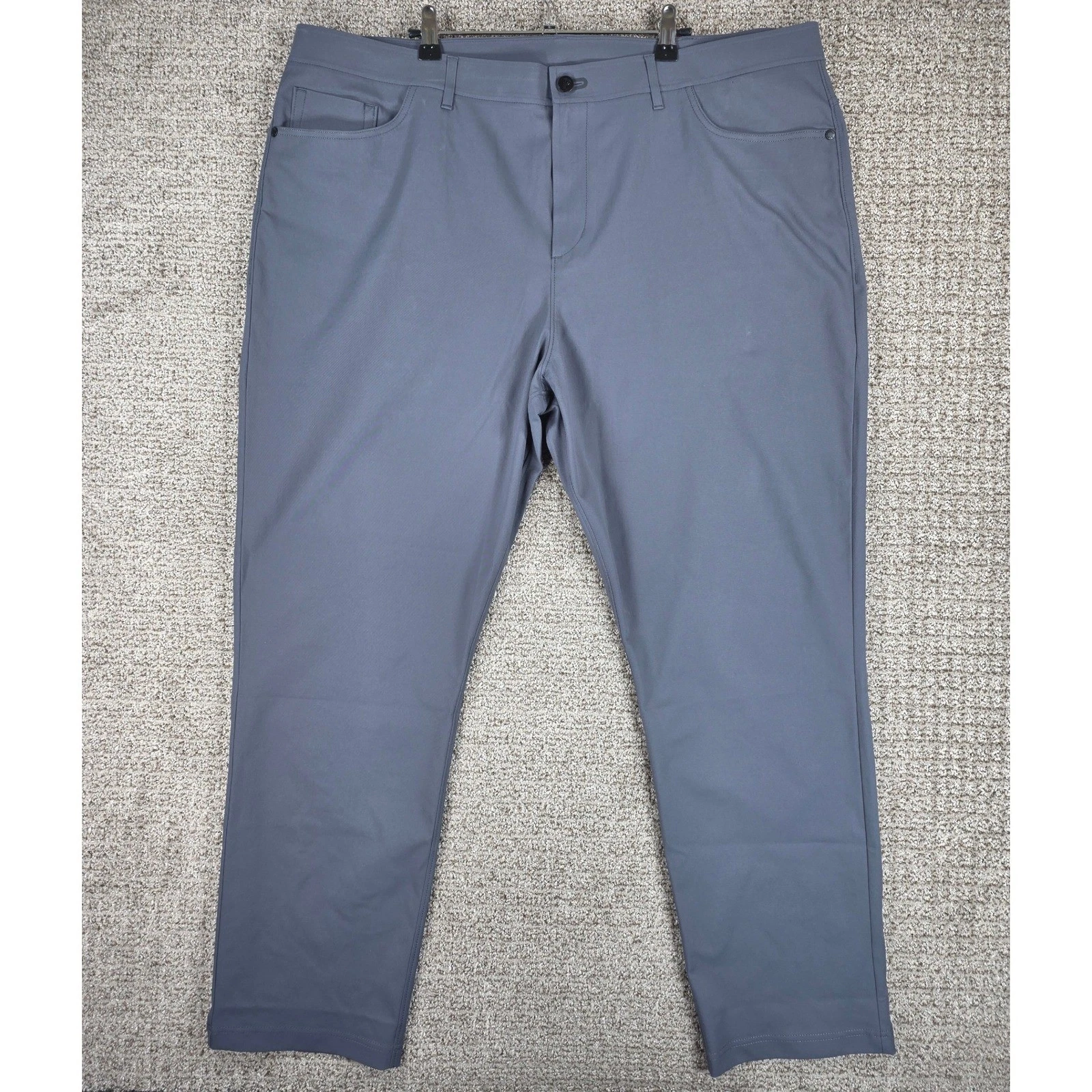 Public Rec Workday Pants Mens 44x32 Blue Straight Leg Performance Casual