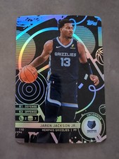 2025-26 Topps Match Attax NBA- Jaren Jackson Jr - BLACK FOIL (Uncommon) - #110