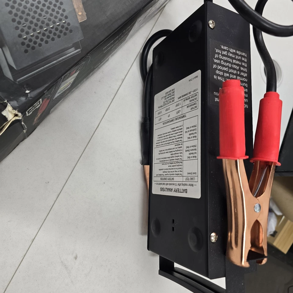 Probador de carga de batería para baterías automotrices de 12 voltios y 6 voltios 9C Foto 4 de 4