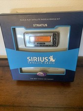 Sirius Stratus SV3-TK1 Car Satellite Radio  Vehicle Kit Plug  Play Open Box