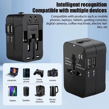 Travel Adapter Worldwide All in One International Universal Power Adapter Plug