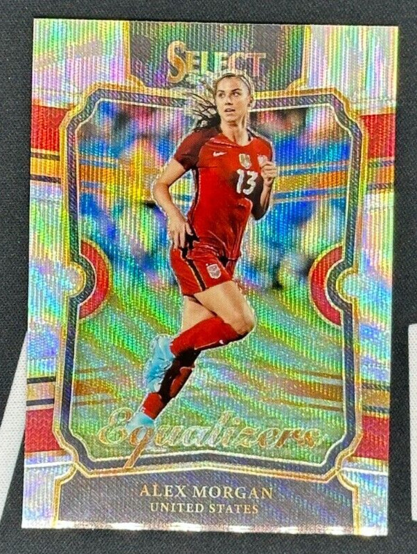 2017-18 Panini Select Prizm Alex Morgan USWNT Equalizers #EQ28