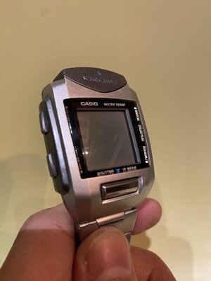 Rare Casio WQV-1 Wrist Camera Watch Digital Vintage Collectible 