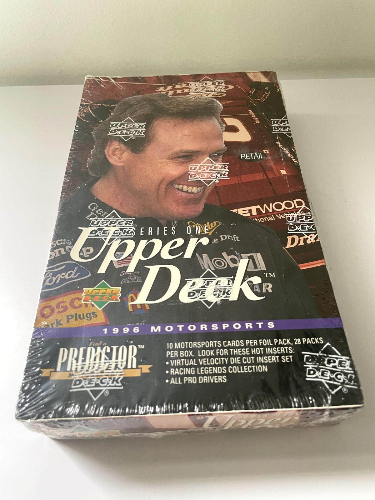 1996 Upper Deck Motorsports NASCAR Series One Hobby Box (SEALED)