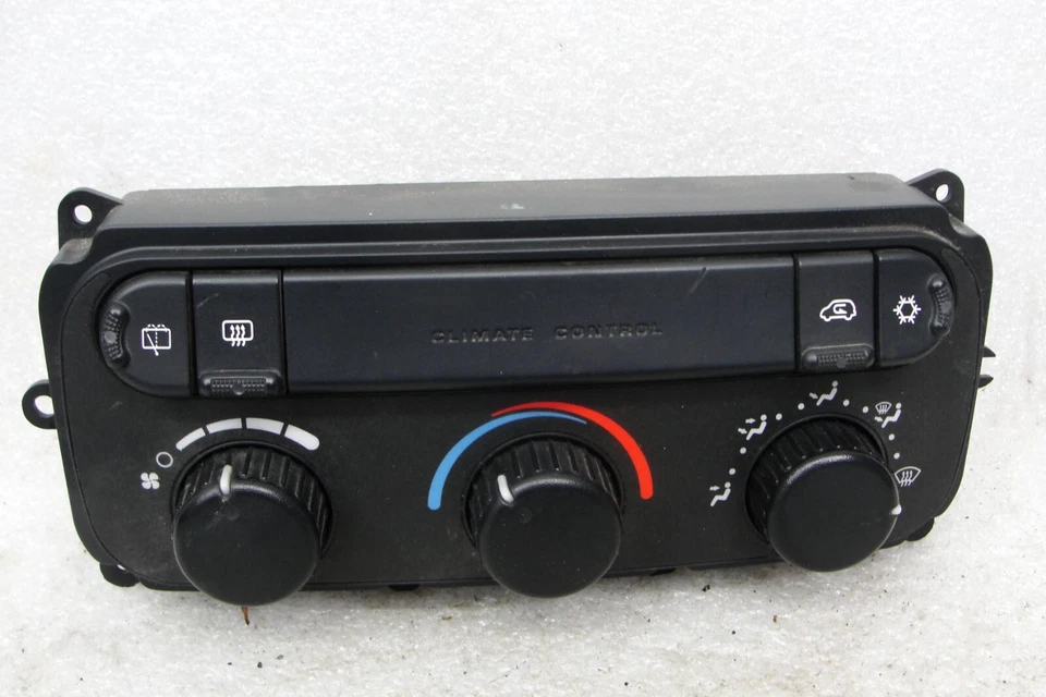 Dodge Caravan Town Country CONTROL DE CLIMA MANUAL aire acondicionado calefacción zona 04-07 5134625 Foto 3 de 4