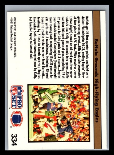 1991 Pro Set Football # 226 - 450 - Pick Your Card! - Picture 218 of 454