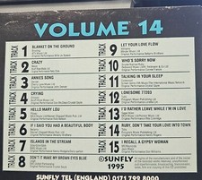 SF014         SUNFLY KARAOKE CDG VERY RARE, NOT SOLD IN THE USA LOT UK