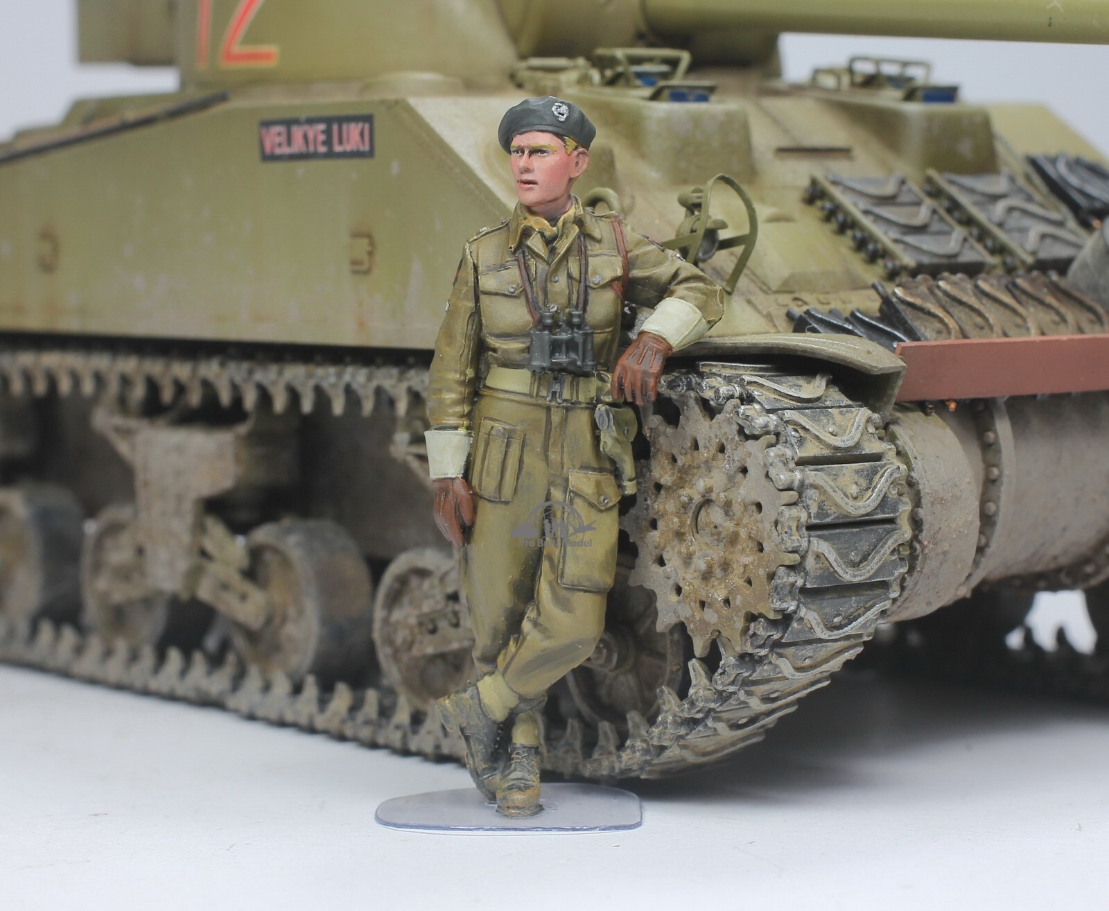 PreSale British Tank Commander set 1 WW2 1 35 Pro Built Model EBay presale-british-tank-commander-set-1-ww2-1-35-pro-built-model-ebay