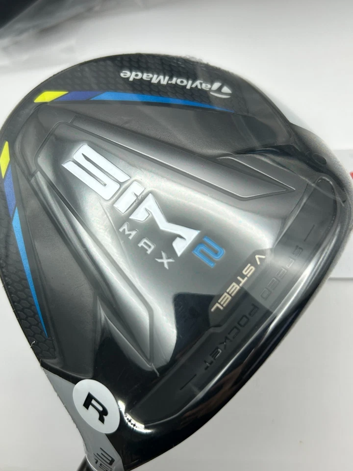 TaylorMade SIM2 MAX Fairway Wood 3W 15 TENSEI BLUE TM50 Regular Head Cover 1784 - Image 3 of 4