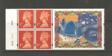 GB DEF.  MACHIN 1997 1st x 4 NVI MIN  SHEET    HONG KONG    UMM