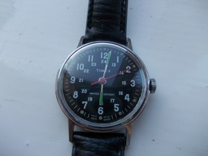 timex vintage military watch