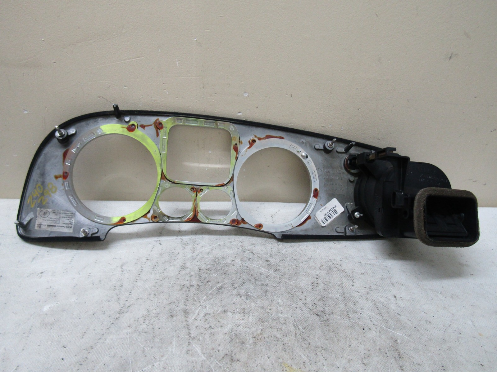 2003-2012 Bentley Continental GT GTC Dash Panel Speedometer Bezel Wood Trim OEM