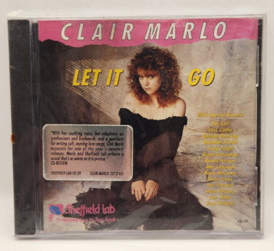 Clair Marlo Let It Go Recording Rock Jazz Vocal Pop Music CD 1989 NEW