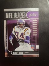 randy moss 2019 PANINI  ABSOLUTE  #6 NFL ICONS VIKINGS