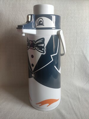 Thermoskanne in Form eines Pinguins von Q8 (Vintage) Marke Phoenix 