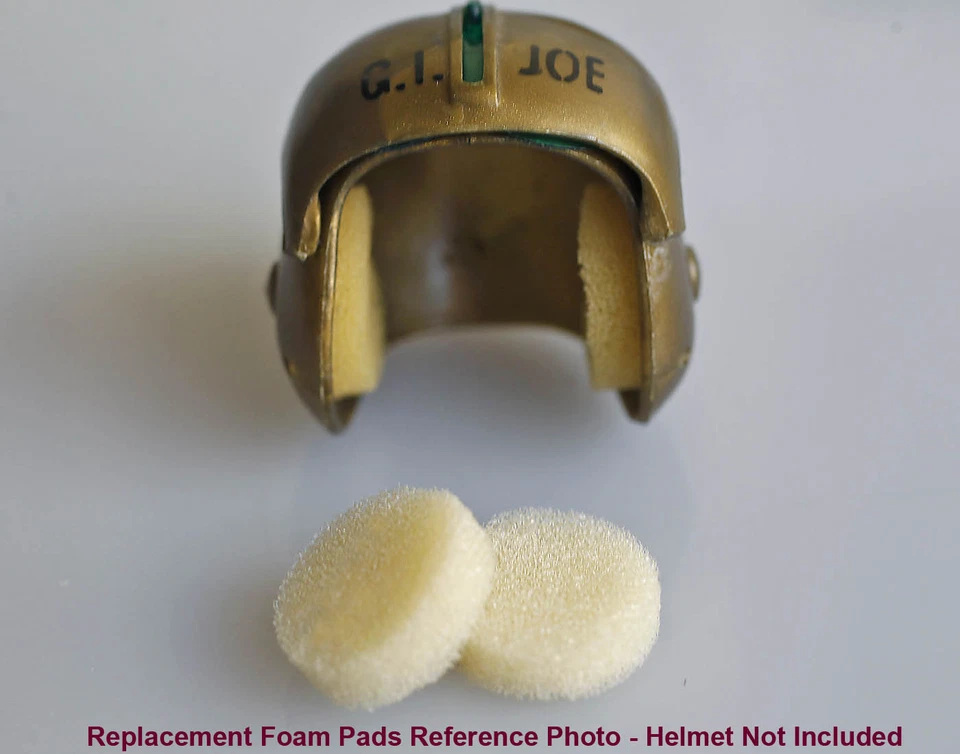 Vintage GI Joe Helmet Foam Replacement Inserts - Pilot, Astronaut - READ FIRST! - Image 4 of 4