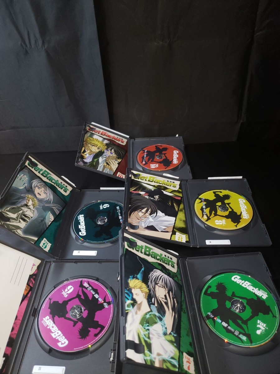 Get Backers Complete Collection 1 & 2 Box Sets Anime Series Volume