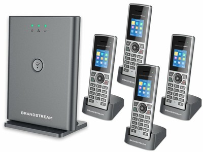 Grandstream DP722/752 Mobilteil & Basispaket - 4 Mobilteile