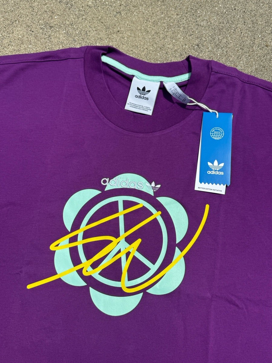 Adidas Sean Wotherspoon SuperTurf Tee Logo T-Shirt Size Large New