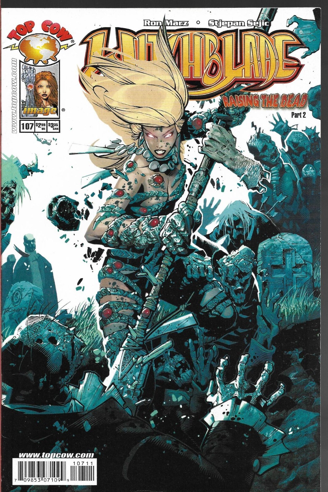 WITCHBLADE #107 - Back Issue (S)