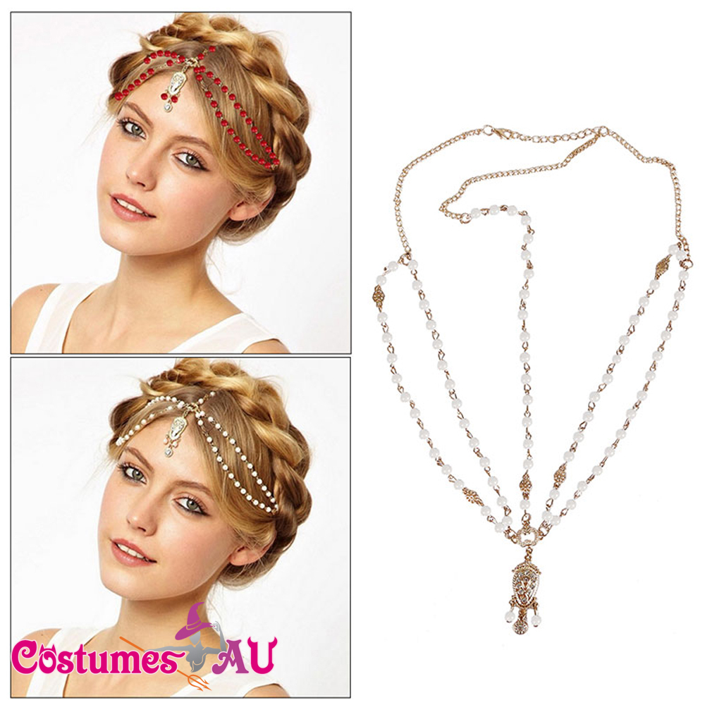 1920s Headband Vintage Boho Bridal Gatsby 20s Bohemia 20 display picture 1