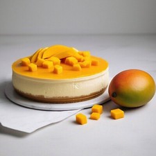 Andy Anand Mango Cheesecake 9" prodotto fresco, spedito 2° giorno in aria