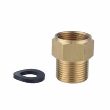 Pressure Washer Coupler Metric M22 15mm Male Thread to M22 14mm Female Fitting 