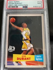 Kevin Durant [1957] #112 Prices [Rookie] | 2007 Topps 1957-58