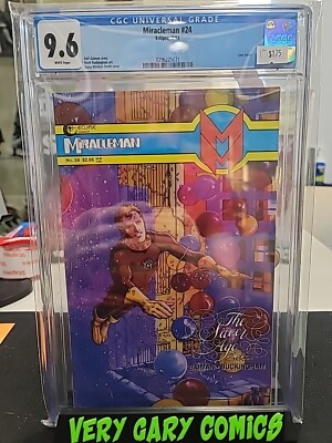 Miracleman #24 1993 CGC 9.6 White Pages Last Issue