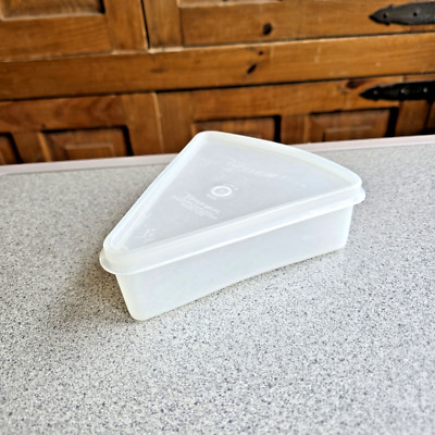 Tupperware Pie Container 269-13 with Lid 268-13 Clear Tupper seal