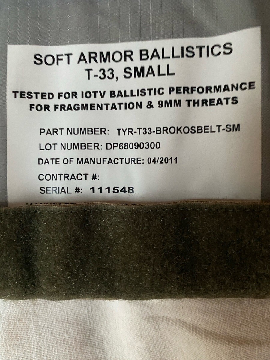 TYR TACTICAL XFRAME BROKOS BELT TYR-XF-BKBLB W/CUSTOM GUN BELT SM