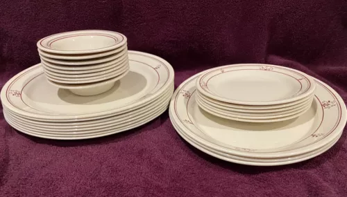 Lot 26 COMCOR Dishes Corning Ware/Corelle Plates, Platters, Bowls, Sandstone