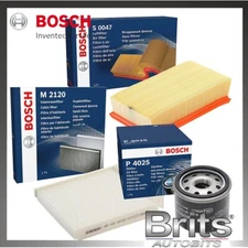SERVICE KIT for Renault Clio 1.2 Turbo TCe 100 MK3 - Bosch Cabin Oil Air Filters