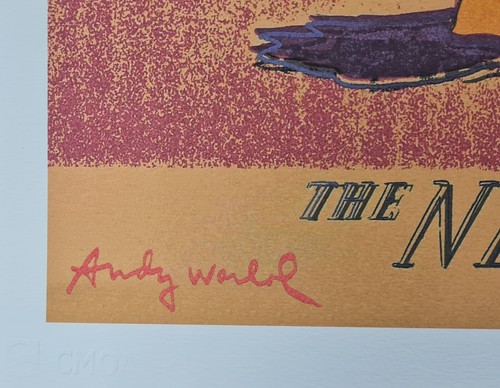 ANDY WARHOL * Donald Duck * lithograph * 50x50 cm*limited # 471/500 CMOA signed - Picture 7 of 10