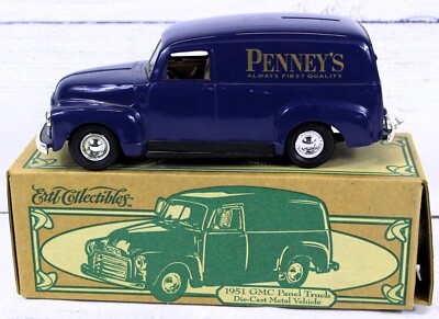 Ertl 1951 GMC Panel Die Cast Truck Penney s Always First Quality & Original Box