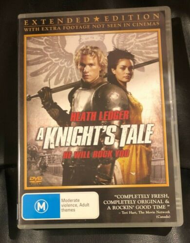 A Knight's Tale (2006 : 1 Disc DVD) Brand New Sealed In Plastic Region 4 - Picture 1 of 2